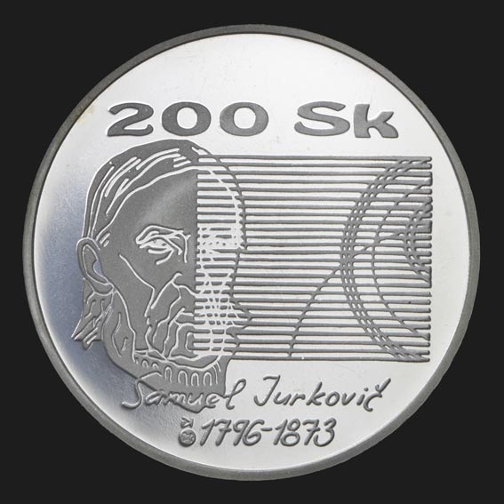 200 Sk/1996 - Samuel Jurkovič - 200. výročie narodenia