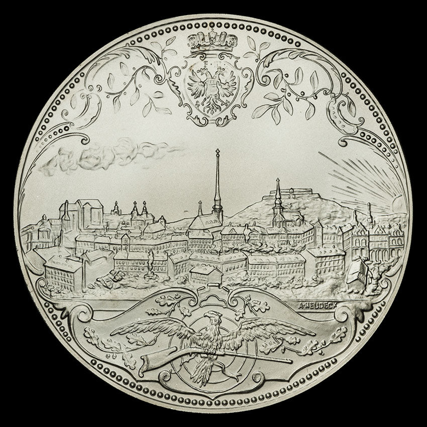 IV. Rakúske spolkové strelby Brno-Brünn 1892 - strieborná replika