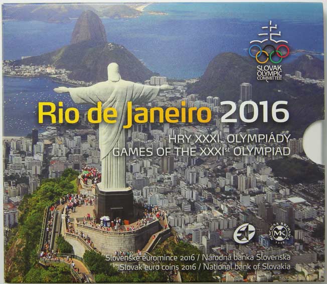 Sada mincí Slovenskej republiky 2016 - Rio de Janeiro XXXI. OH