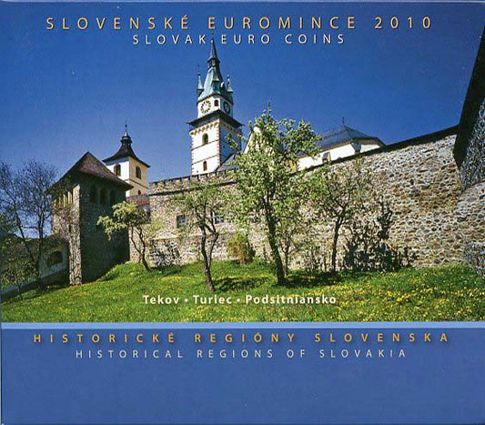 Sada mincí Slovenskej republiky 2010 - Historické regióny Slovenska
