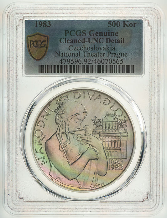 500 Kčs/1983 - Národné divadlo - 100. výročie otvorenia