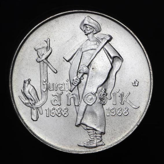50 Kčs/1988 - Juraj Jánošík - 300. výročie narodenia