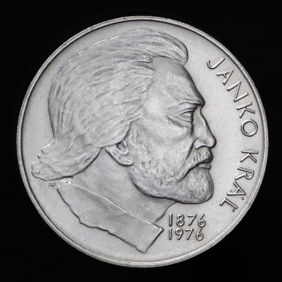 100 Kčs/1976 - Janko Kráľ - 100. výročie úmrtia