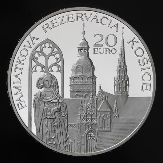 20 Euro/2013 - Košice, pamiatková rezervácia